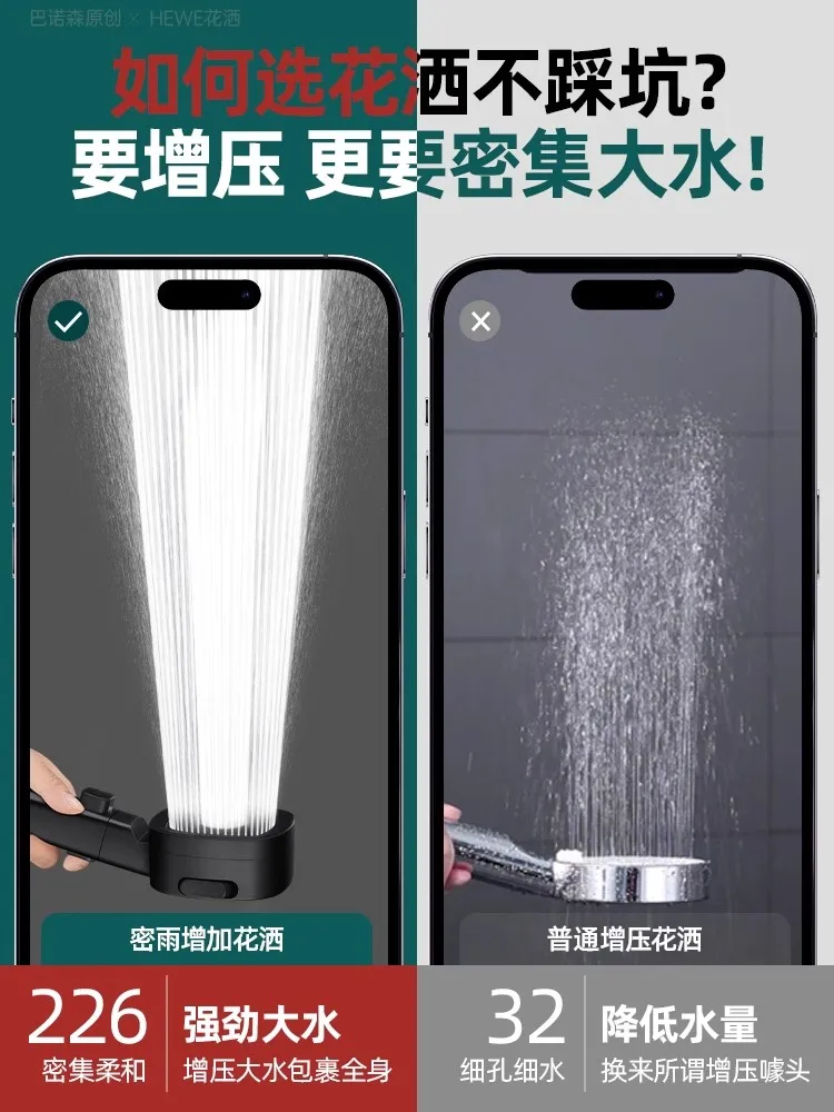 Рисунок 6 - Новая 3-режимная насадка для душа высокого давления