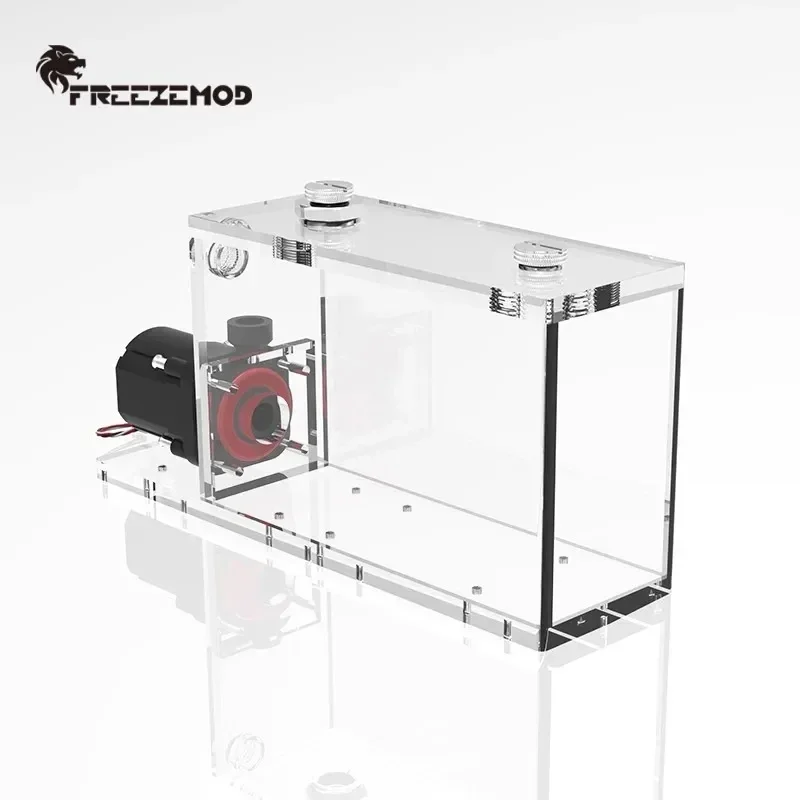 FREEZEMOD AIO Water Cooling Radiator Module Integrated Water Pump Reservoir Internal Filter Silent External Cooler