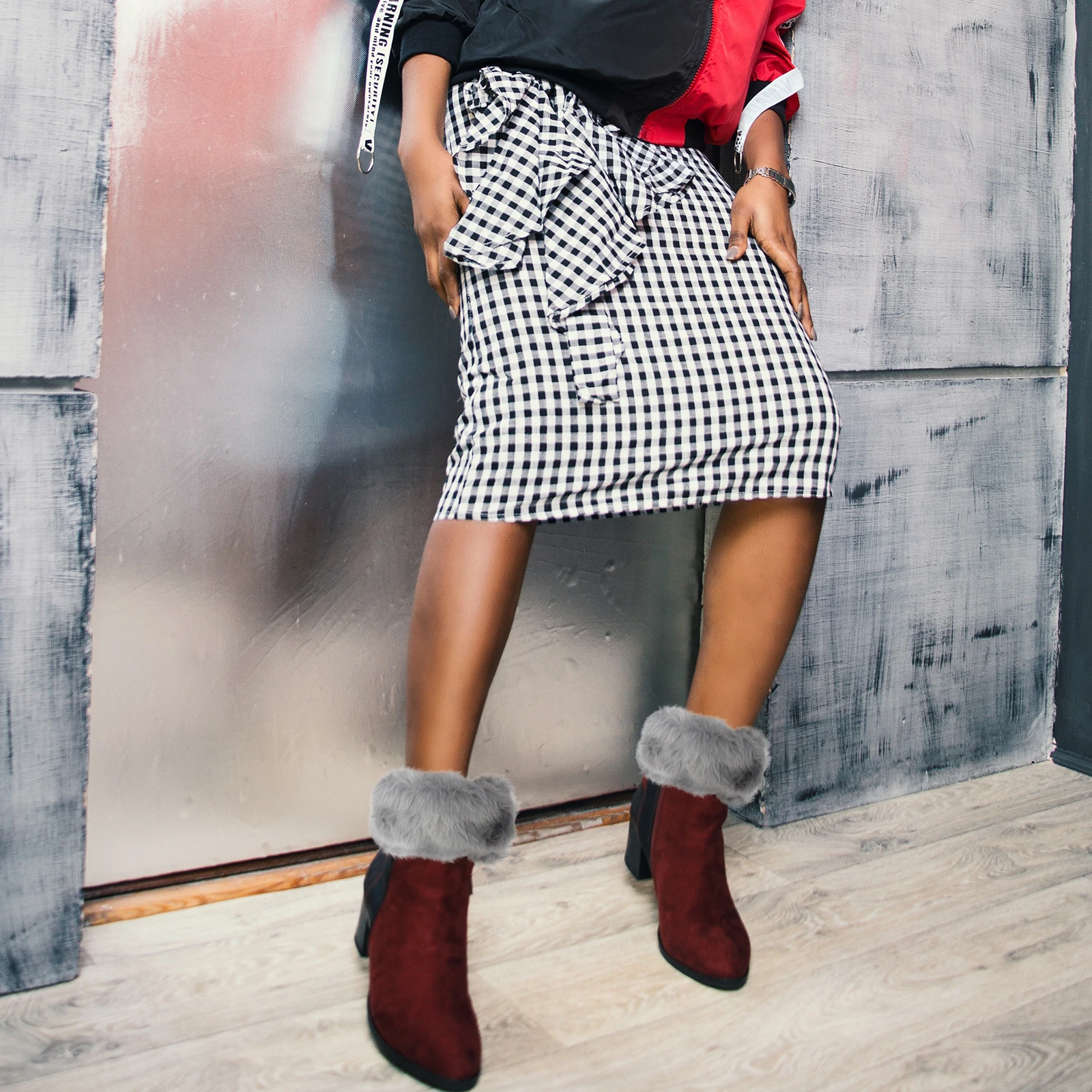 

1 Pair Women Winter Leg Warmers Soft Acrylic Fiber Warm Socks Boot Covers Footwear Covers Winter Stockings For All Ages