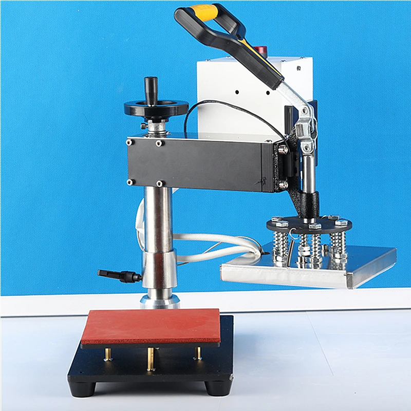 LY 150x150mm Swing Away  Pneumatic Manual Digital Digital Heat Press Machine Heat Transfer Sublimation Printing for DIY T-Shirt