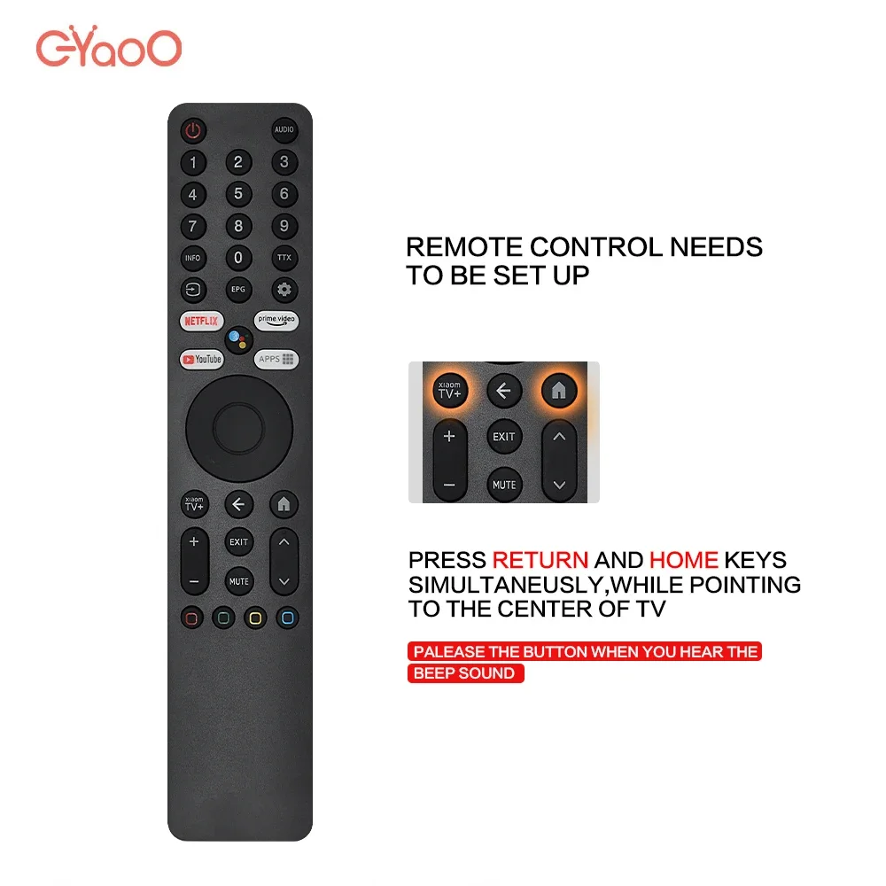 Nuevo XMRM-ML Control remoto de TV por voz inteligente para Xiaomi Android TV para Xiaomi TV A Pro 43 "55" 65 "75 para Xiaomi TV A 43 ''50''55''65