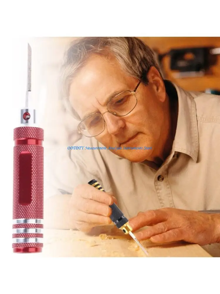 

367D Model Scribers with 7 Cutter Resin Scribers Line Cutting Tool Chisels