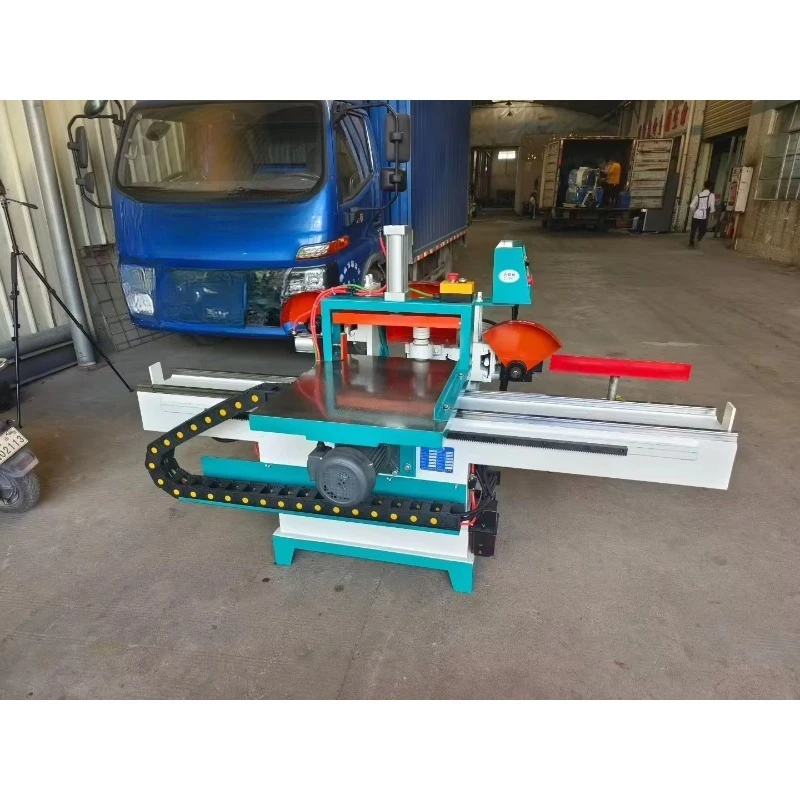 Mj105 Precision Pneumatic Five Disc Saw Tenoning Machine Single End Straight Tenoning Equipment