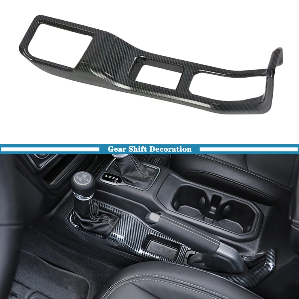 

Car 4-Wheel Gear Shift Decoration Cover Trim for Jeep Wrangler JL 2018 2019 2020 2021 2022 2023 2024 2025 Interior Accessories