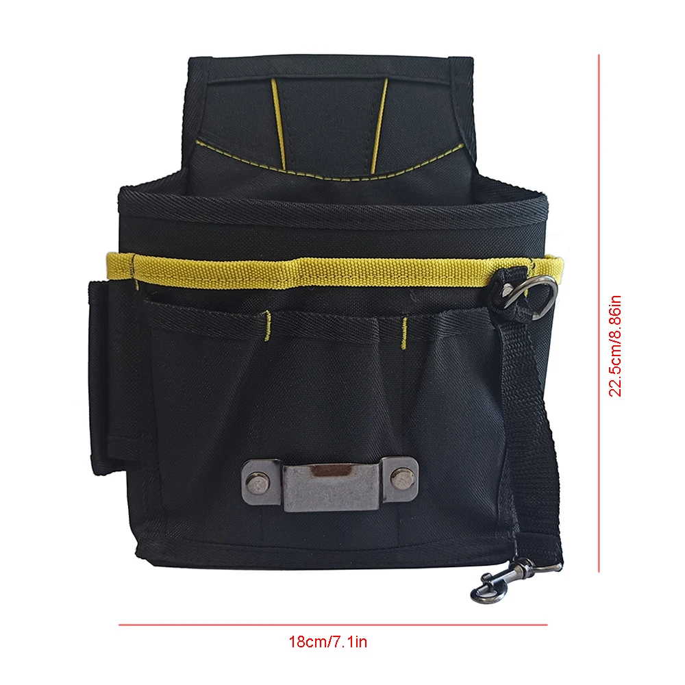 CAREALL Multi-Function Tool Bag Organizer for Vinyl Car Wrap Tint Squeegee 600D Oxford Cloth Multi-Pocket Waterproof Storage Bag