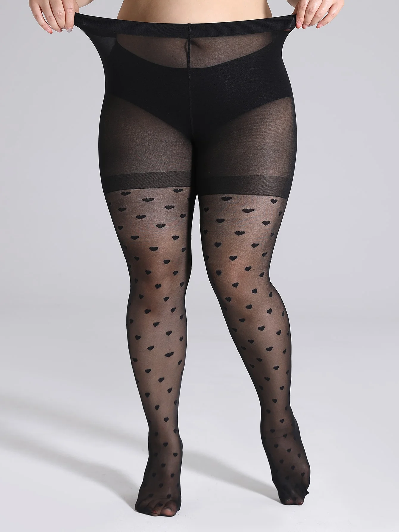A pair of oversized stockings