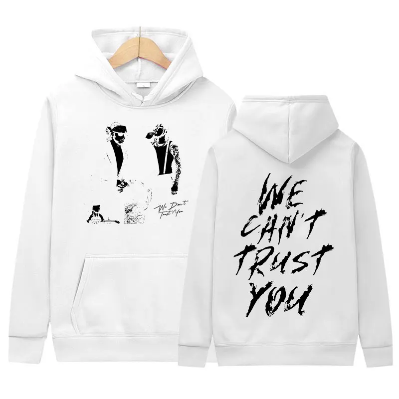 Rapper Future Metro Boomin We Don't Trust You Album Print Hoodie Men's Hip Hop Fashion Oversized Sweatshirt Pullover Streetwear