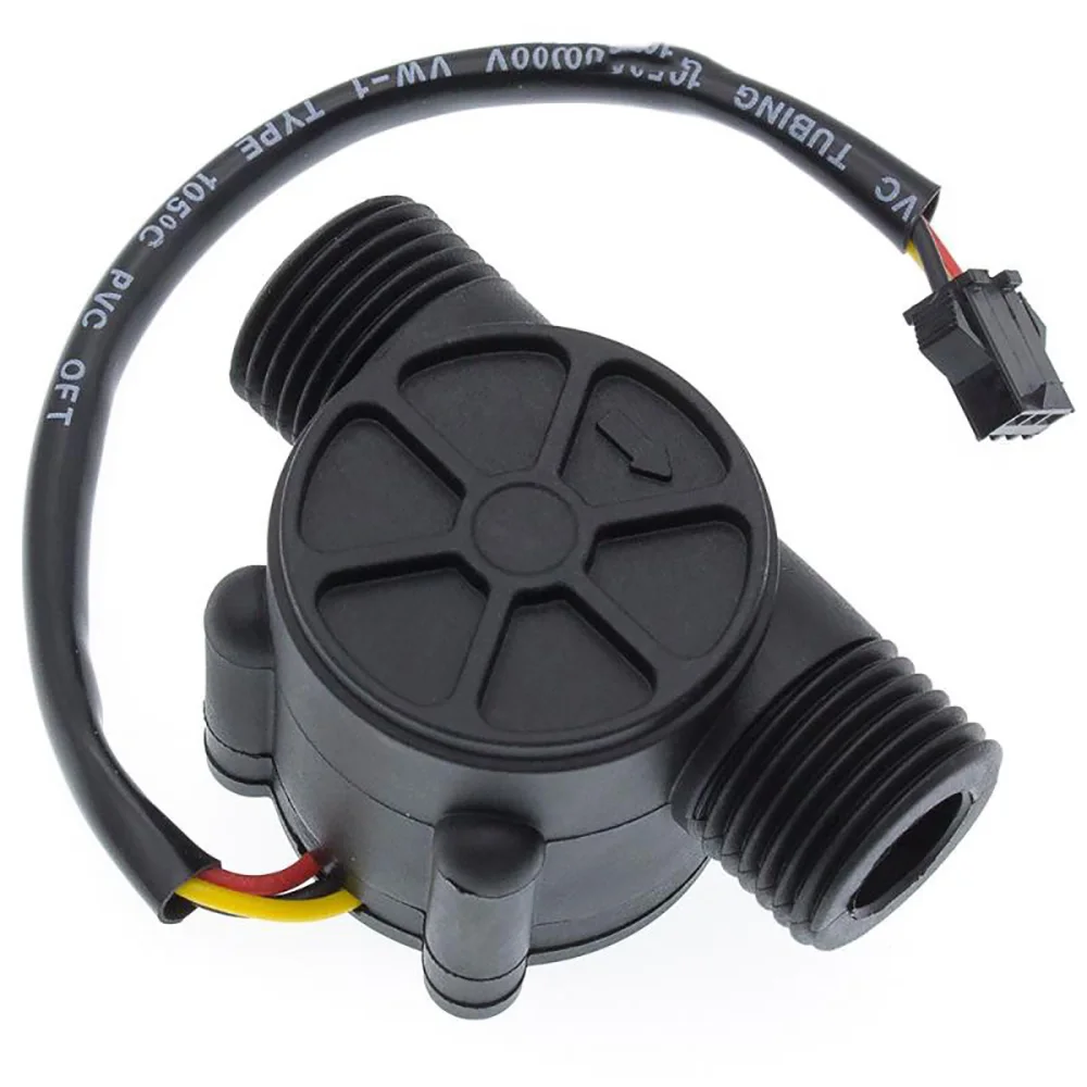 Conjunto de instrumentos de controle quantitativo de 1/2 polegadas Controlador de fluxo LCD para máquina de venda automática de líquido instantâneo e total