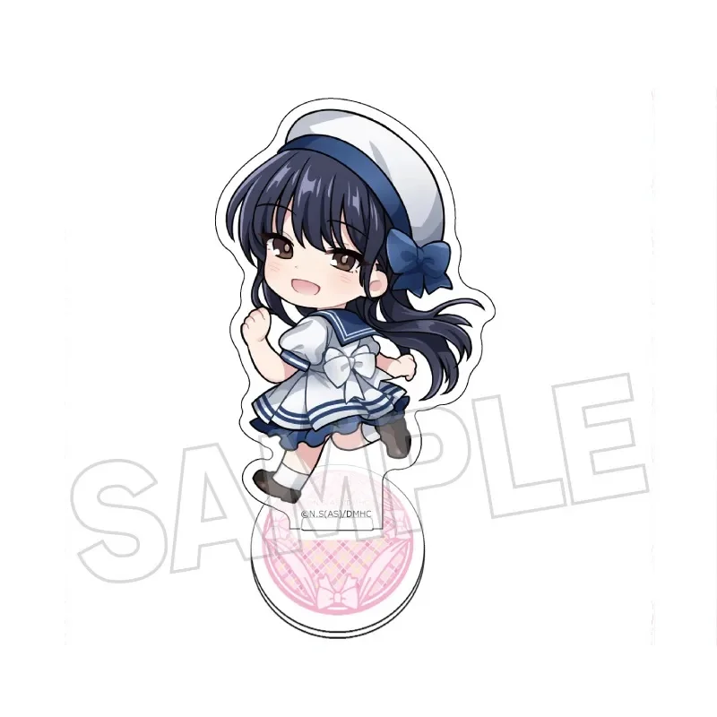 10CM Anime The Dangers In My Heart Figure Stand Model Yamada Anna Cute Desk Decor Standing Sign Keychain Gifts