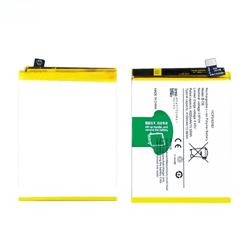 High Quality B-O6 Phone Battery 3.87V 4100mAh for VIVO V20 SE Brand New Replacement Battery