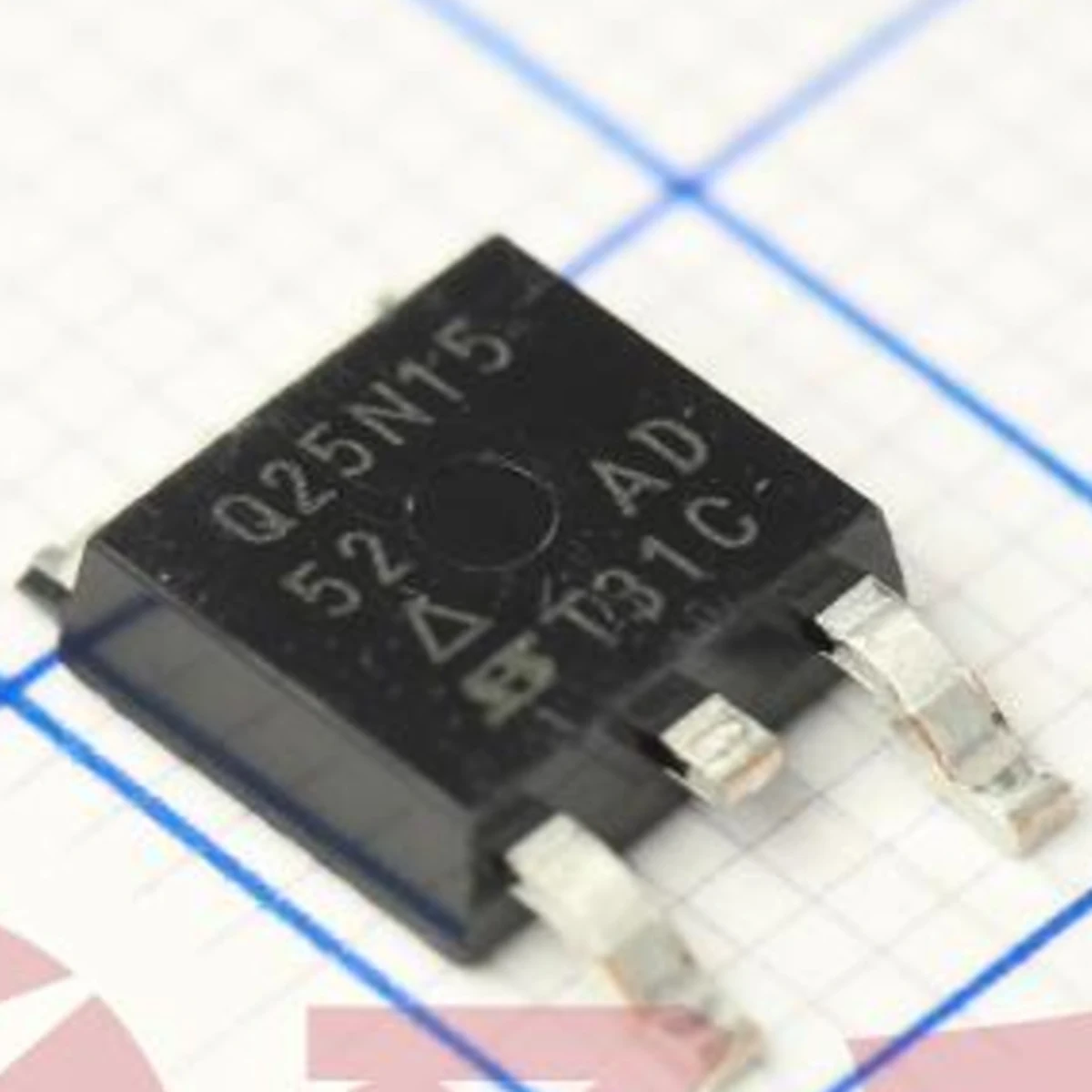 5PCS Original SQD25N15 Q25N15 MOSFET 107W 150V 25A 1 N-Channel TO-252 SQD25N15-52GE3