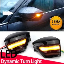 Dynamic LED Turn Signal Lights Rearview Mirror Indicator Blinker Repeater For Ford S-MAX CD340 Kuga C-Max Galaxy MK3 C S Max