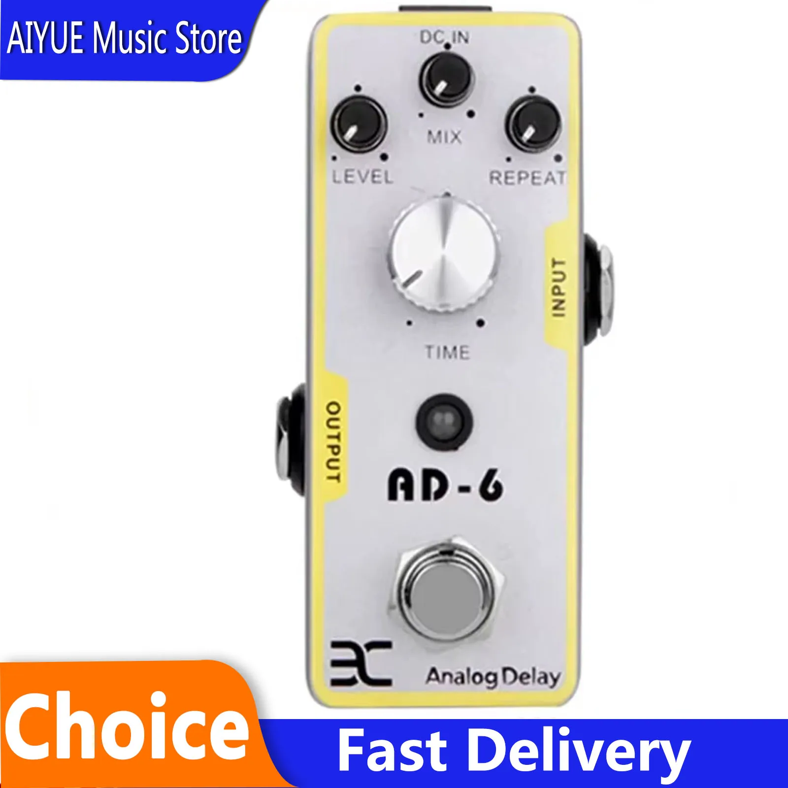 

ENO TC31 Analog Delay Guitar Effect Pedal Delay Time 30-340Ms Effect Pedal True Bypass Electric Guitar Effects Parts Accessories