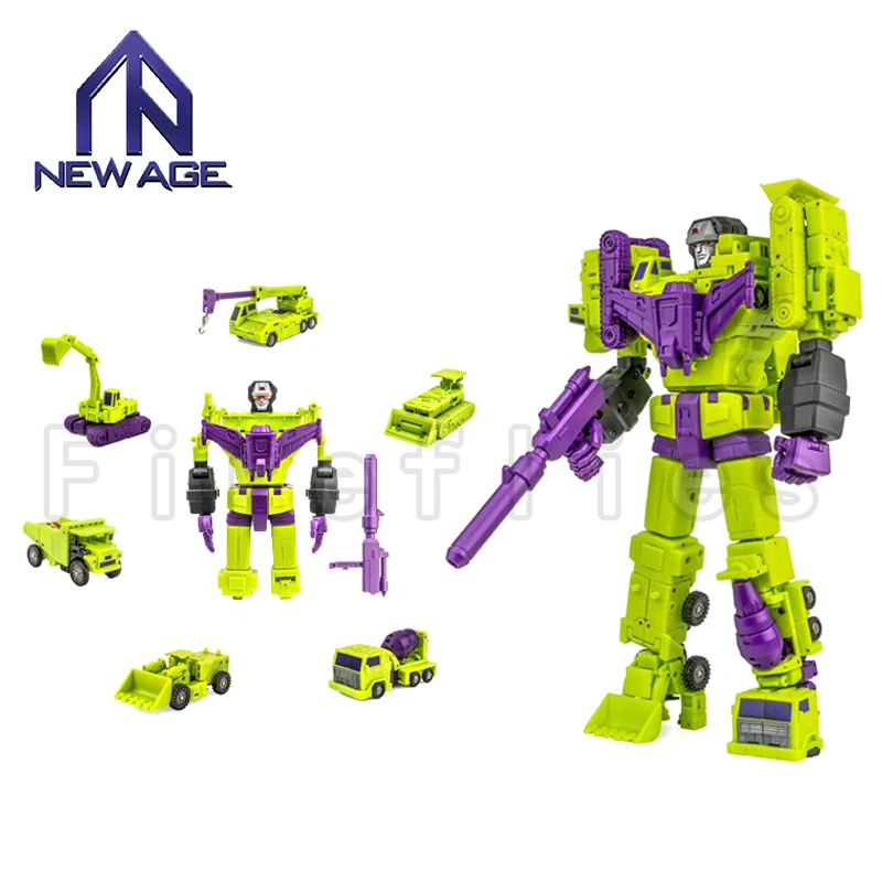 25cm NEWAGE NA Transformation Robot Action Figure Hephaestus Set A B C D Anime Model Toy For Gift