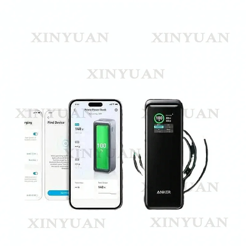 Power Bank, 27650mAh 250W 3-Port Portable Charger, Smart App Compatible for Mobile Phone Use