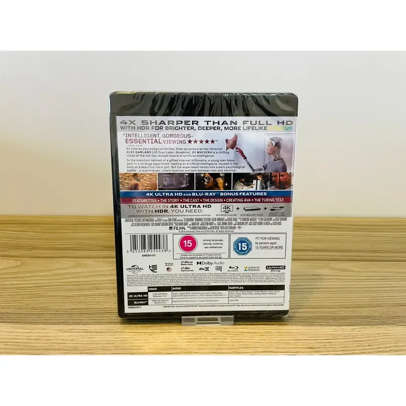 British Version 4K Blu Ray Mechanical Ji With Chinese Characters