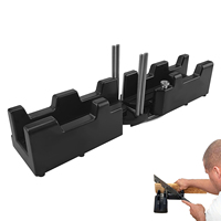 2-in-1 Measuring Tools Miter Angle Cutting Angle Cutting Tool Measuring Sawing Mitre Kit For Carpentry Work Woodworking Craft