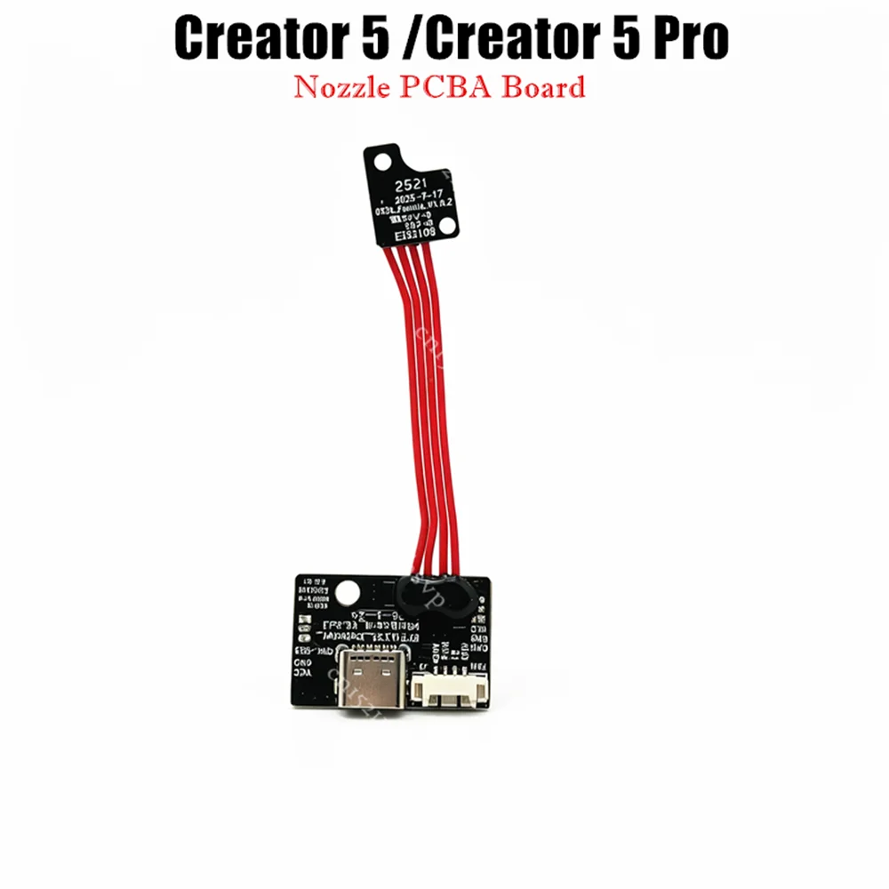Original Nozzle PCBA Board Extruder Board For Flashforge Creator 5 / Creator 5 Pro - 3D Printer Parts