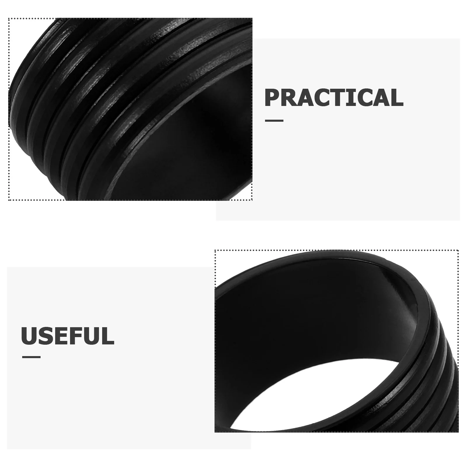 12 Uds. Cubierta de agarre de raqueta de tenis de silicona banda absorbente antideslizante reemplazo transpirable para raquetas de Golf de béisbol Pickleball