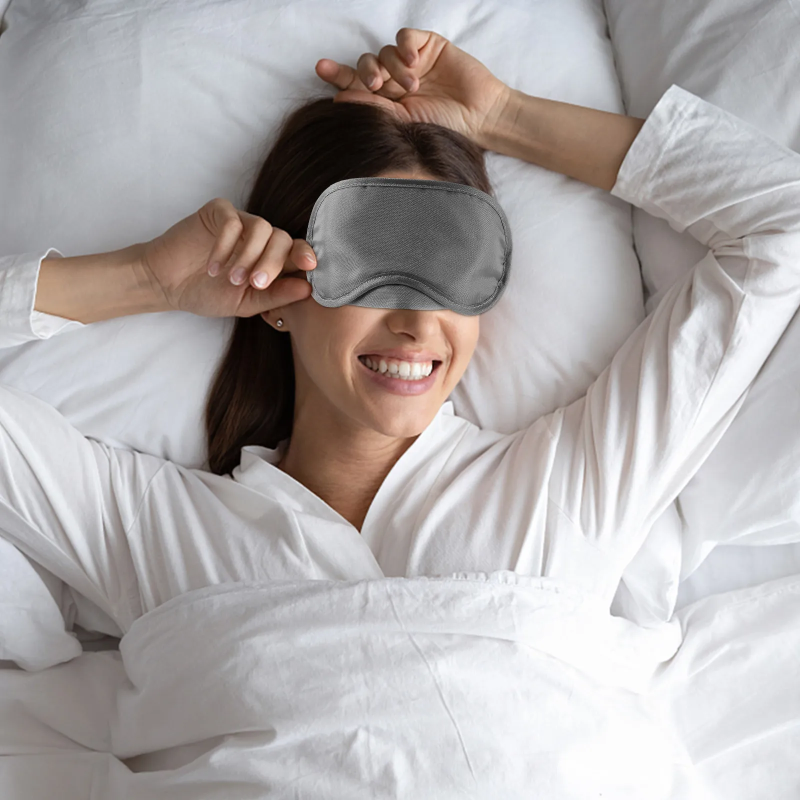 10Pcs Sleep Eye Masks for Women Men Comfortable Lightweight Eye Shade for Sleeping Napping Travel Health Care Night Rest Relief