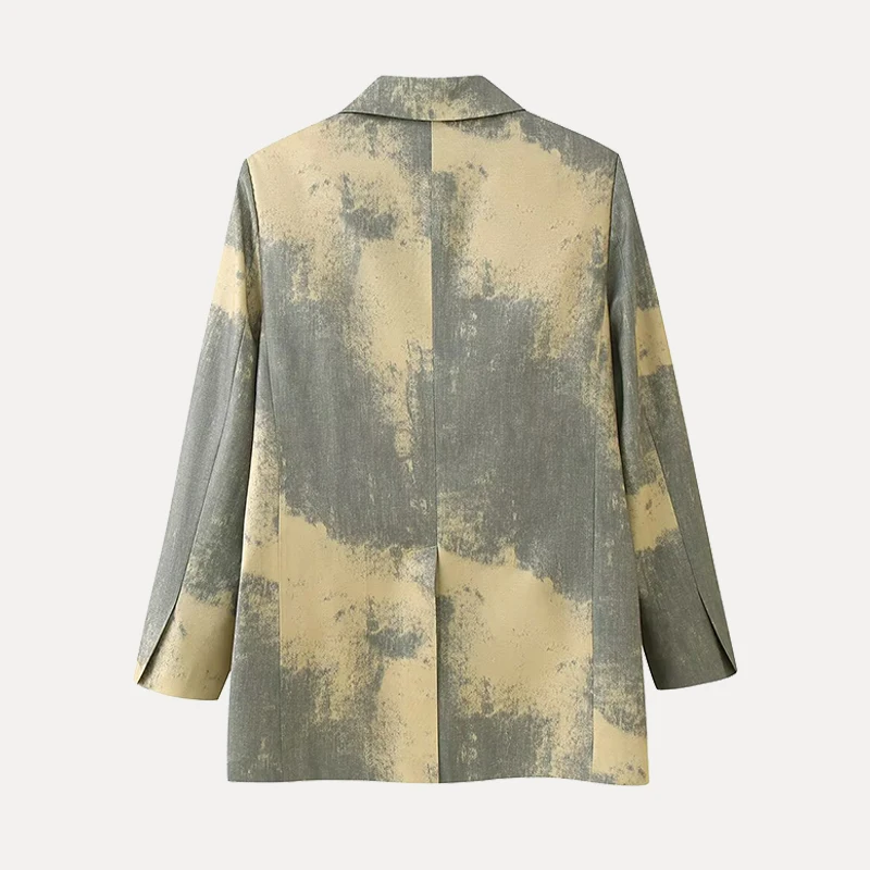 

Костюм из коврика с принтом для женщин, лето 2022, Новое поступление, женская верхняя одежда Ele китайского бренда Z Faion