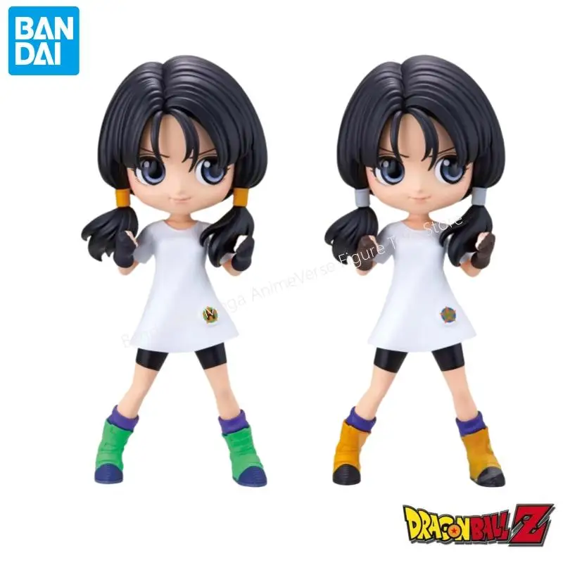 

In Stock Bandai Model Doll Brand New Boxed Dragon Ball Qposket Videl Original Anime Characters Garage Kit Collectible