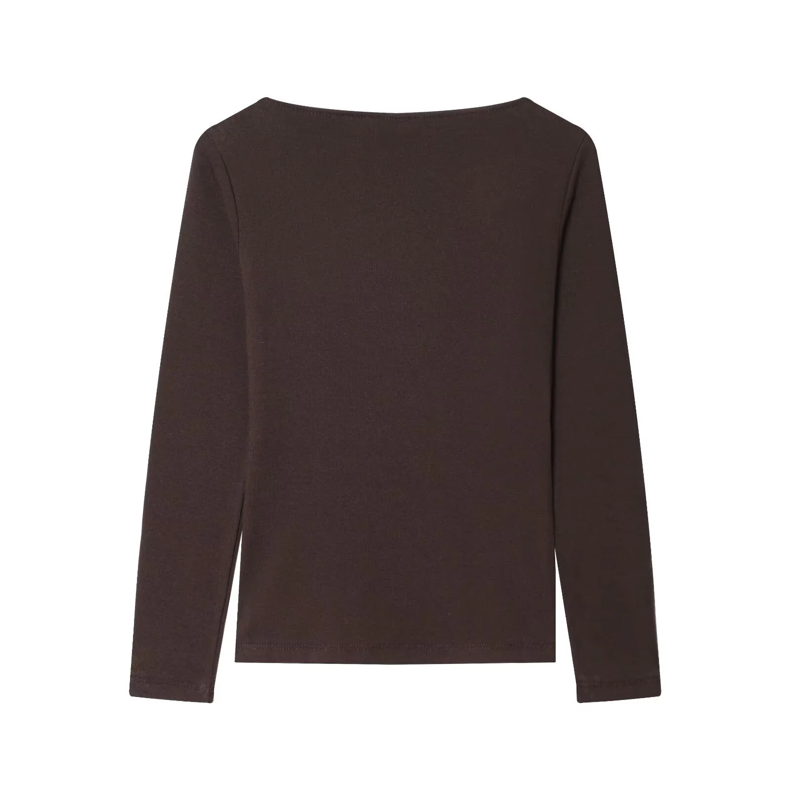 2025年冬新作 レディース カジュアルファッション シンプル オフショルダー スリムフィット 快適 長袖 3D花柄Tシャツ