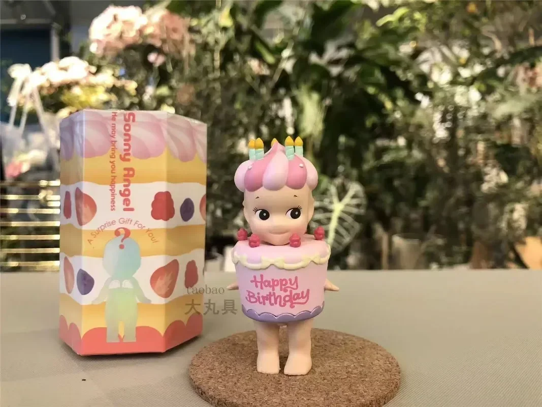 Sonny Angel Birthday Cake Series Children's Birthday Gift Blessing Toy Trendy Toy Handmade