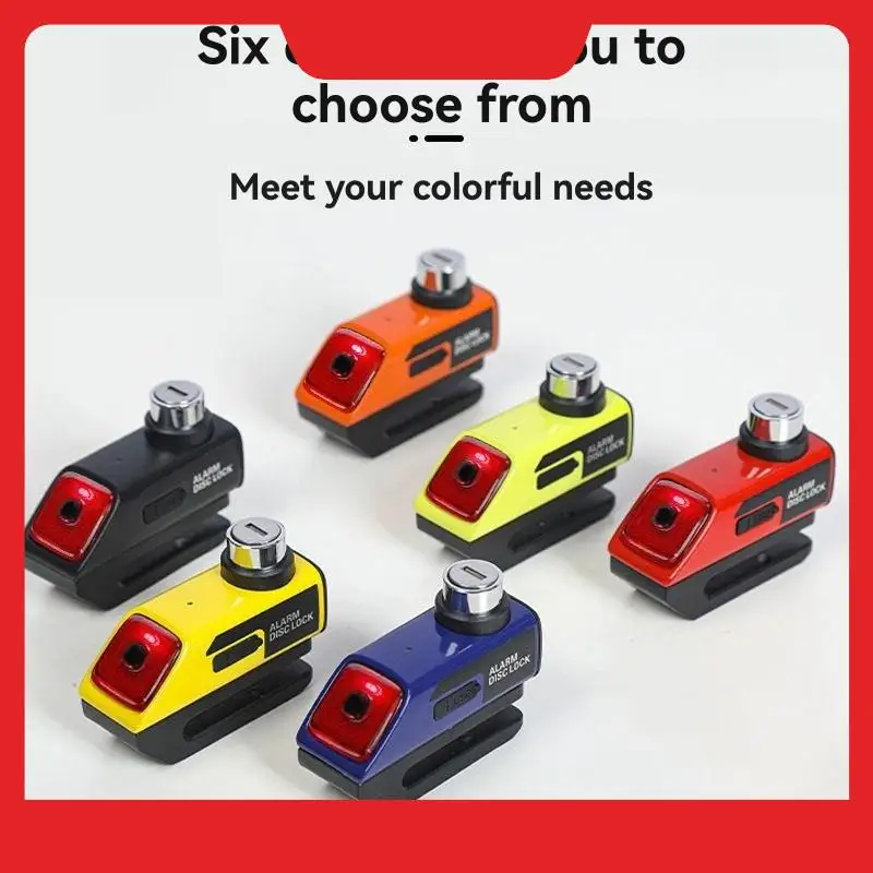 Disc Brake Lock For Motorbike, 120Db Alarm Function For Motorbike Disc Lock For Motorcycle, Bicycle Scooter