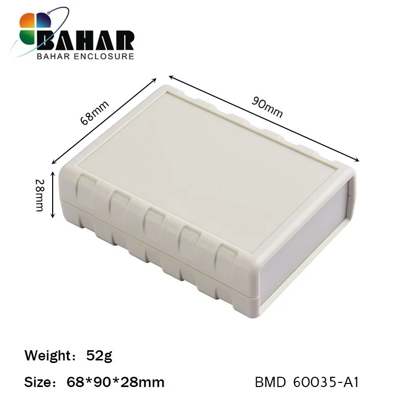 5 Stks/partij Bahar Merk Behuizing Abs Plastic Behuizing Desk-Top Shell Draad Junction Box Instrument Case Model Bmd 60034
