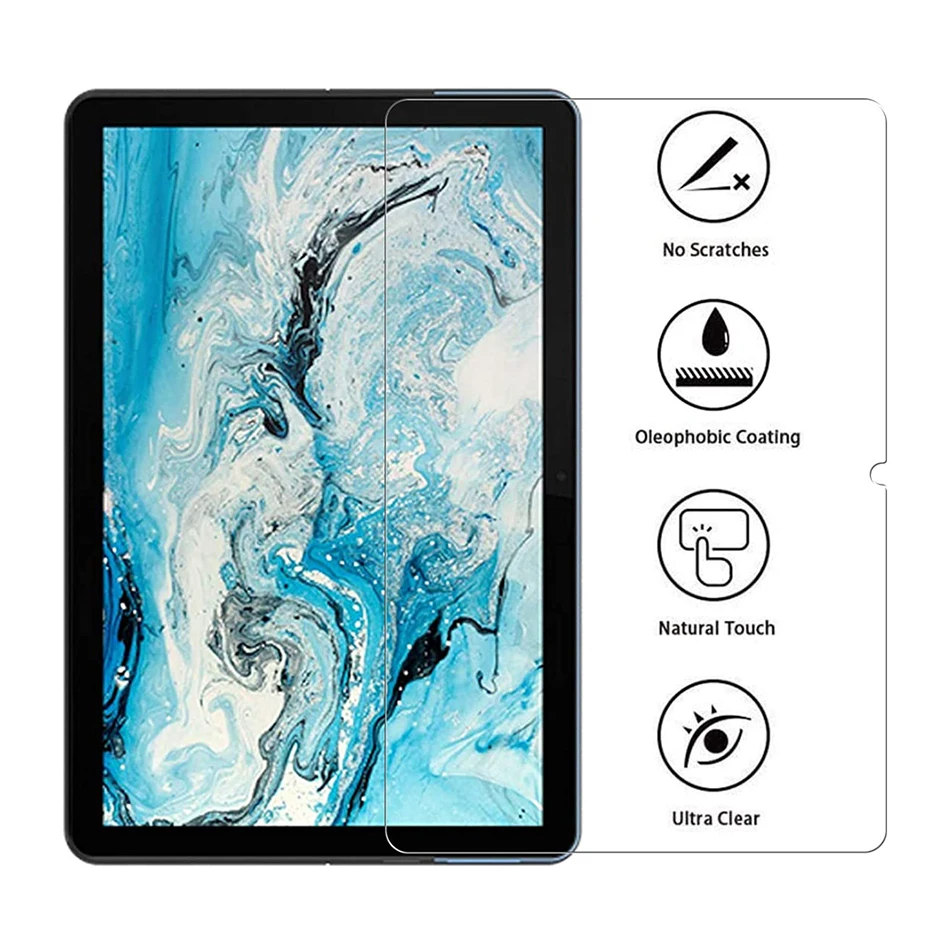 

For Lenovo Chromebook Duet 10.1 Inch Tempered Glass Screen Protector CT-X636F X636F X636 Tablet Proof Protective Film