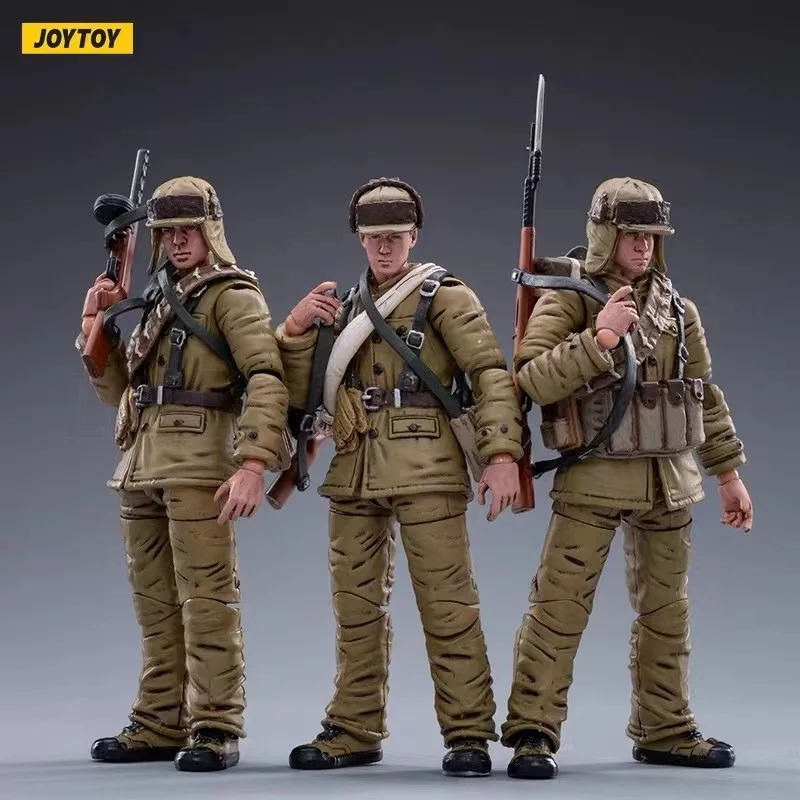 【Origineel】JOYTOY 1/18 3.75 inches Onderhoud Team Militaire Soldaat Anime Collection Model Speelgoed voor Gift Action Figure