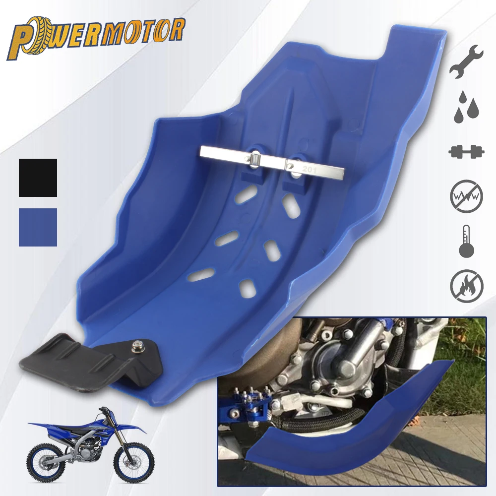Motorcycle Skid Plate Engine Guard Cover Protector Voor YAMAHA YZ250F YZ450F 2014-2018 Pit Motocross Modificatie Onderdelen