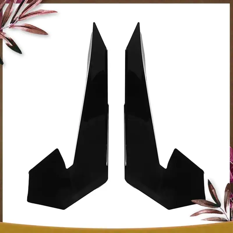 

AB59-Car Front Bumper Lip Fin Splitter Spoiler Canard Sticker For Honda Civic 10TH Type-R 2019-2021