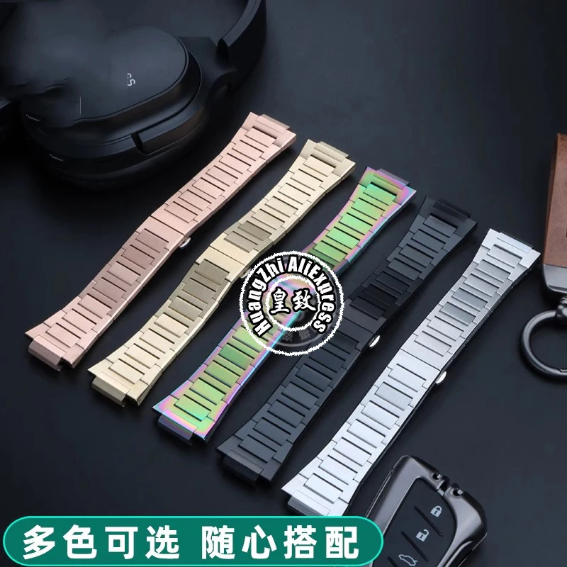 For Casio G-SHOCK GA-2100 GM2100 Watchband farmhouse oak modified Stainless steel watch chain men\'s strap DW-5600 GA110 Bracelet