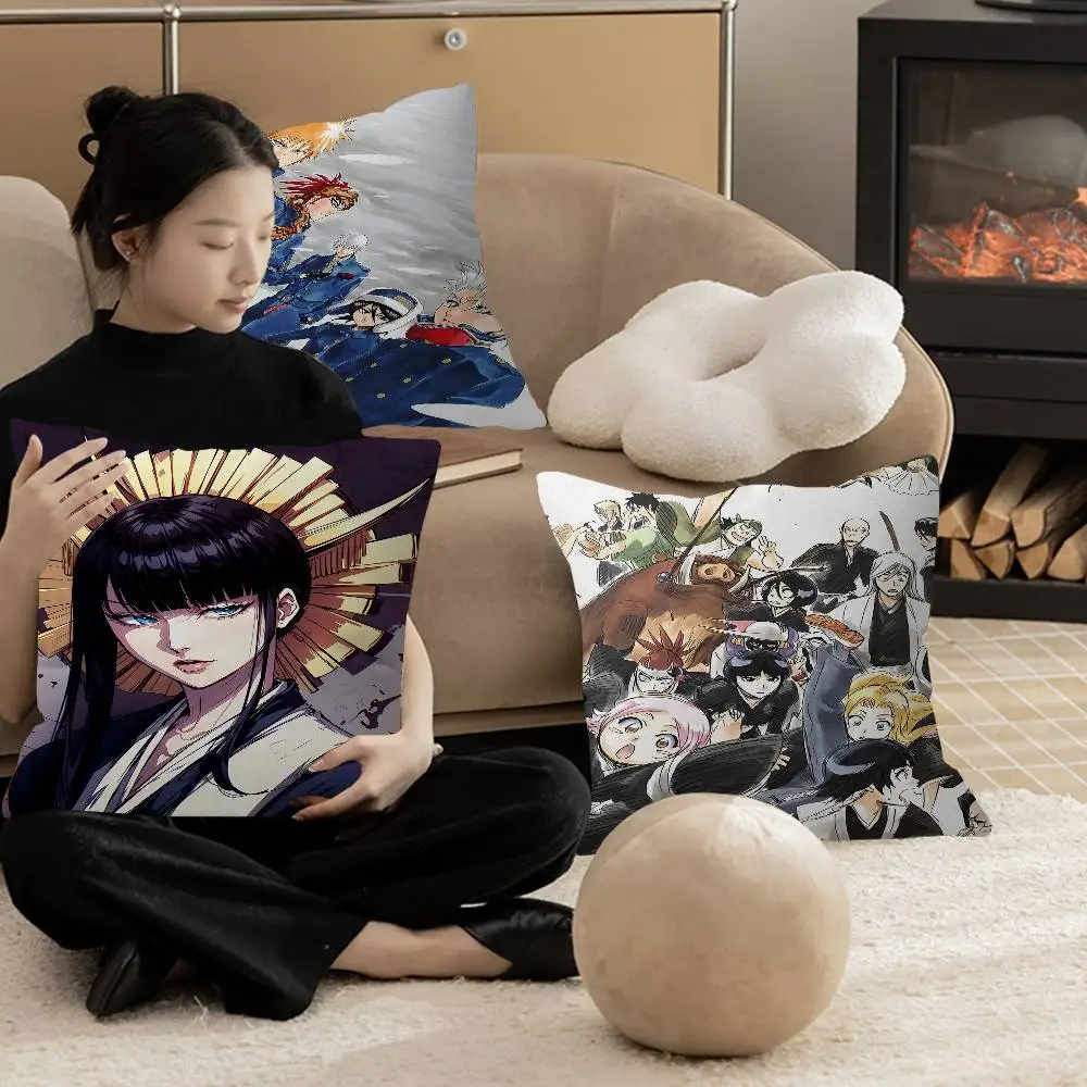Hot Anime BLEACH Movie Pillowcases Home Bedding Decorative Pillow Cover Wedding Super Soft Pillow Case