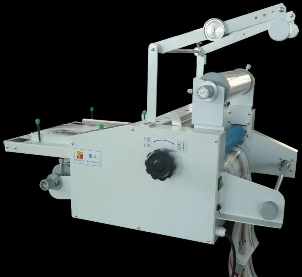 370mm Width Multi-function Hot Roll Laminating Machine With Conveyor Belt