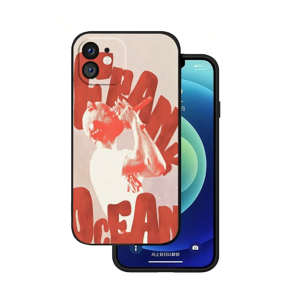 F-Frank Rapper Ocean Phone Case Silicone Soft For IPhone 16 15 14 13 12 11 Plus Pro Max Plus