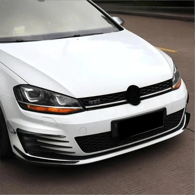 車のフロントサイドウィンドナイフフォルクスワーゲンゴルフ MK7 GTI 2013-2016 フォグライトスプリッターカバー外装カーアクセサリーアフターマーケット