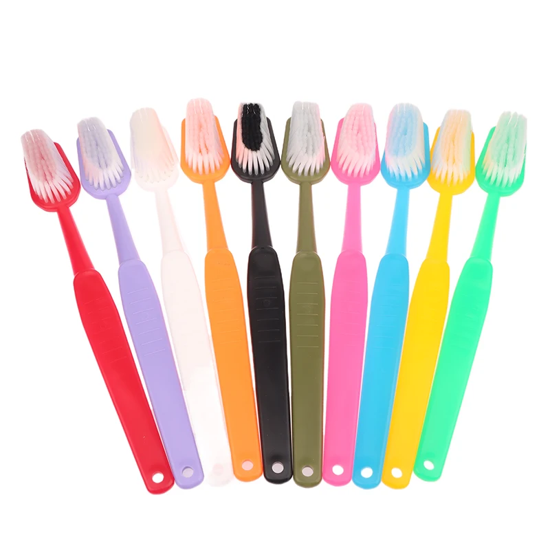 Colorful Super Long Toothbrush Oversized Bath Brush Oral Care Deep Cleaning Oral Cleaning Dentistry Brushing Teeth Teaching