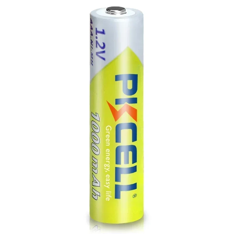 12PCS PKCELL AAA Battery 1.2V Ni-MH AAA Rechargeable batteries 1000MAH 3A with 3PC Battery Box holder For Flashlight Toy Camera