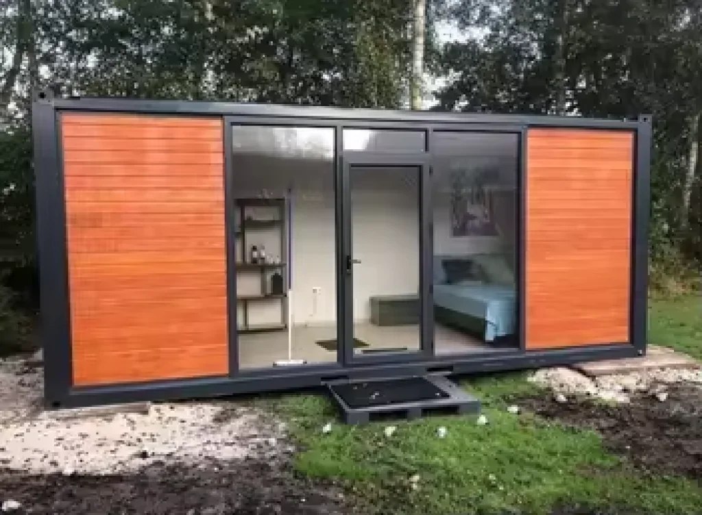 Customized Easily Installing 20ft Mobile Modular Prefab House Flat Pack Prefabricated Detachable Container House