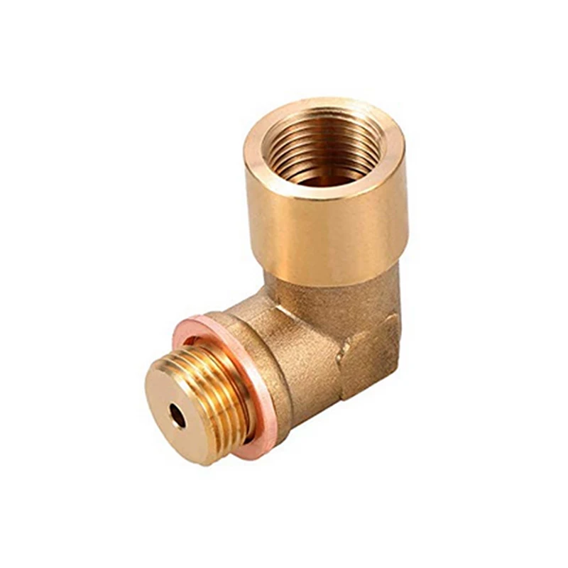

Copper Oxygen Sensor 90-Degree Connector Automotive Extension Contraction Part Durable Automotive Accessory for Vehicle Parts