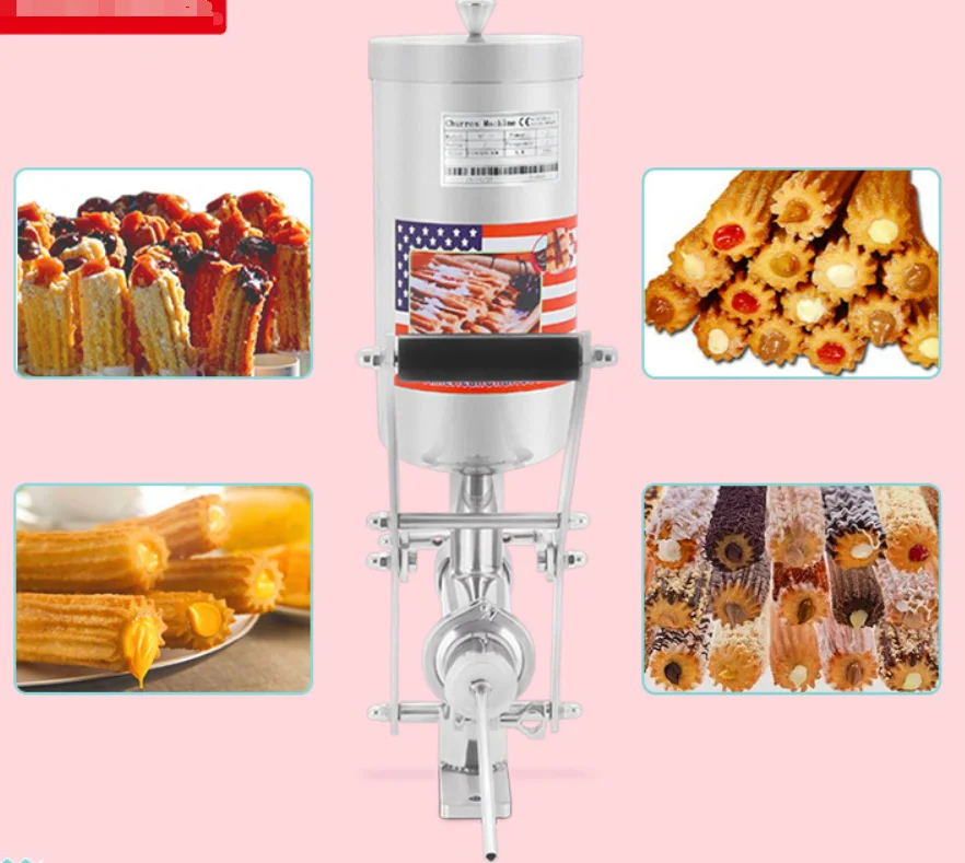 حشو ملء تشورو الاسباني اليدوي، حشو كريم المربى #6