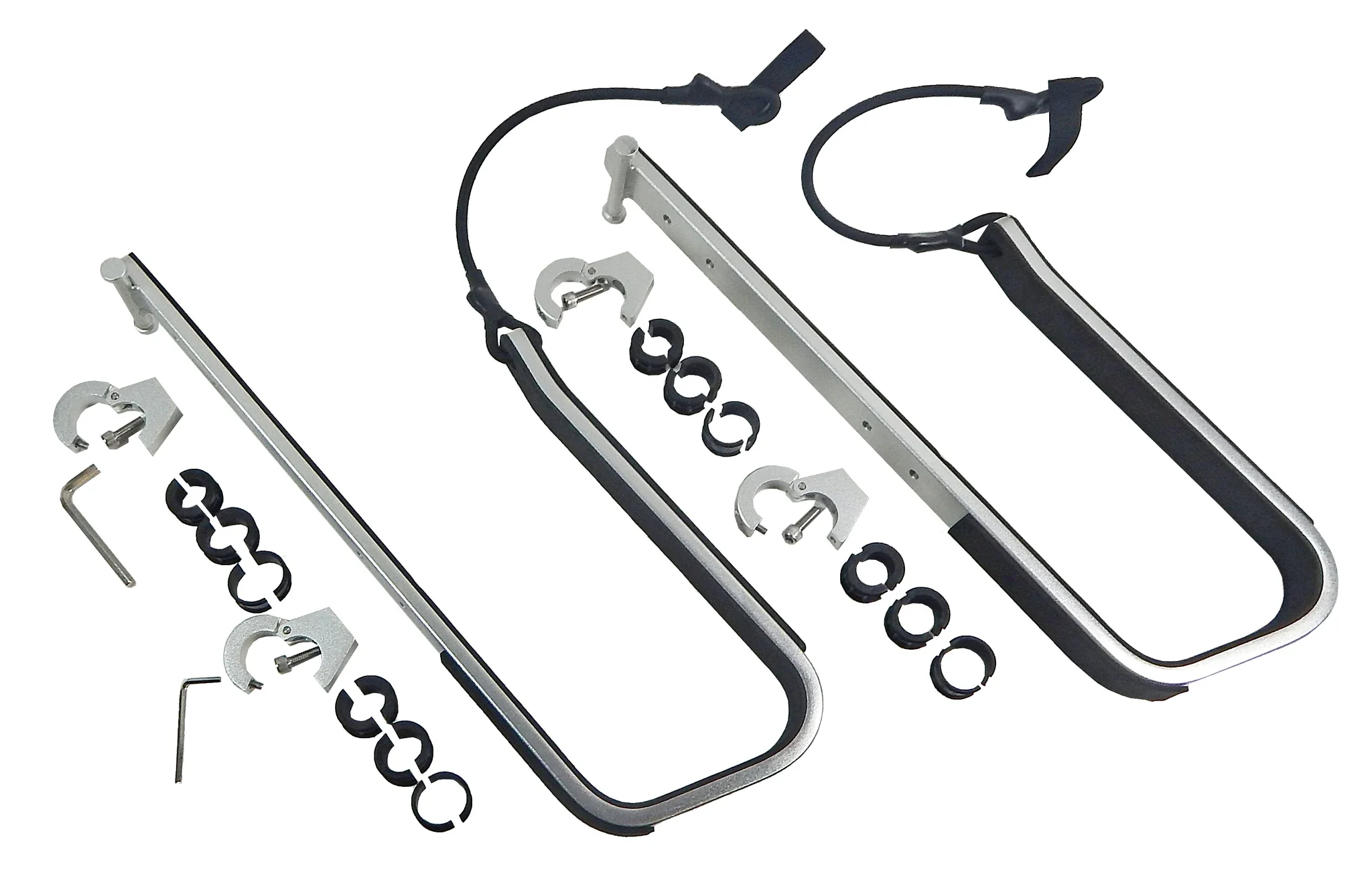 

2025 hot sale Stand up Paddle (SUP) / Surf Board Rack Boat Rail Mount Clamp on Storage Transport Holds Two Boards