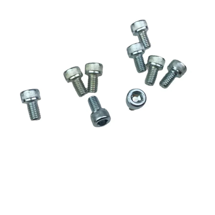 Auto Parts Galvanized Cylindrical Head Hexagon Socket Head Cap Screw M6 * 8/10 / 12-100mm 12.9 Level Screw