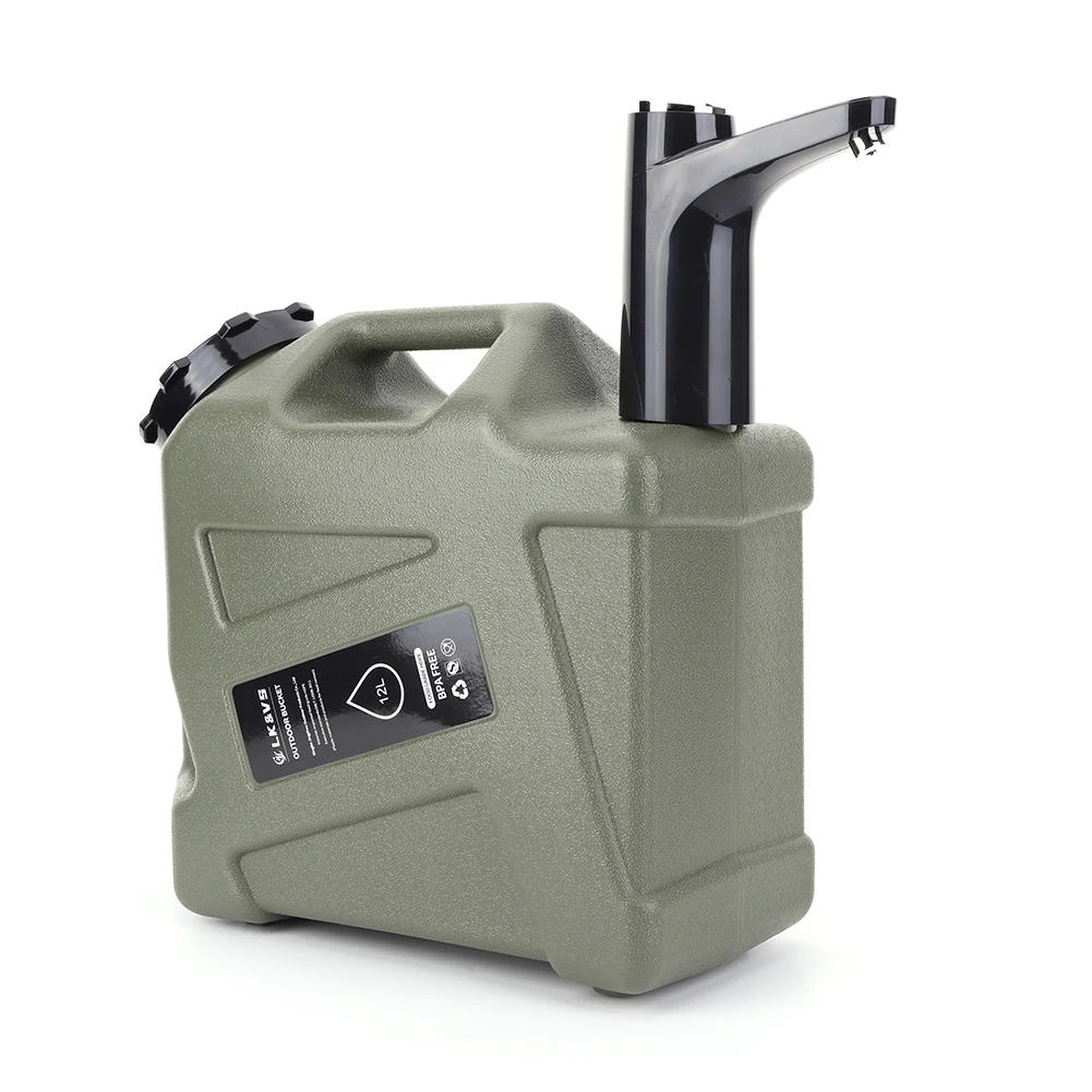 11l Outdoor-Wasser behälter große Kapazität Camping Wassers chnalle mit Wasserhahn & USB wiederauf ladbare elektrische Wasserpumpe Wassertank Spender – Detail 15