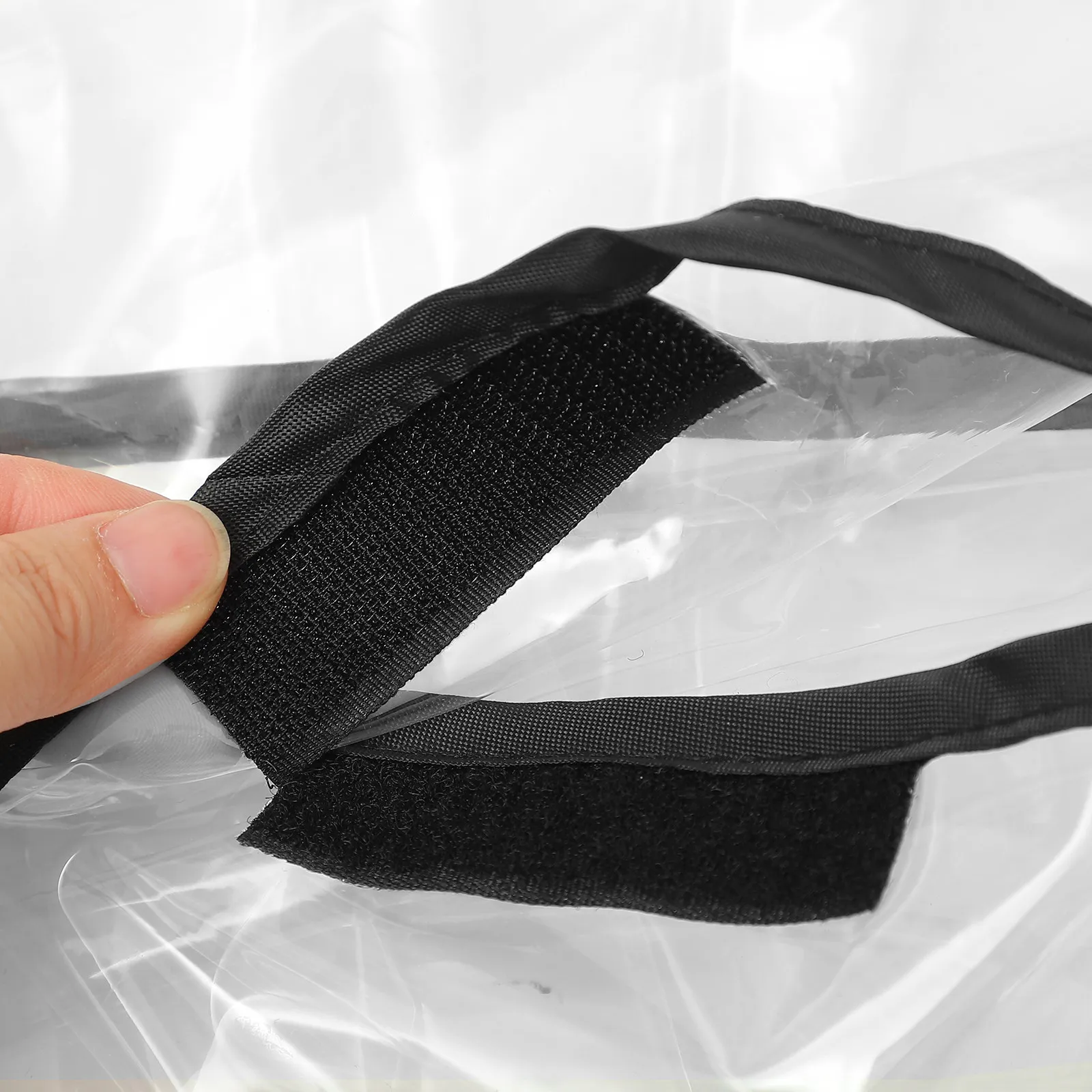 

Big Size Double Stroller Rain Cover Universal Fit for Rear Front Seats Eva Waterproof Windproof Protective Shield