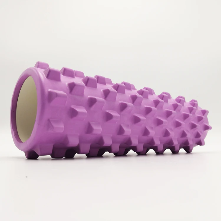 High Density Customized Eva Yoga Pilates Hollow Massage Foam Roller for deep tissue muscle