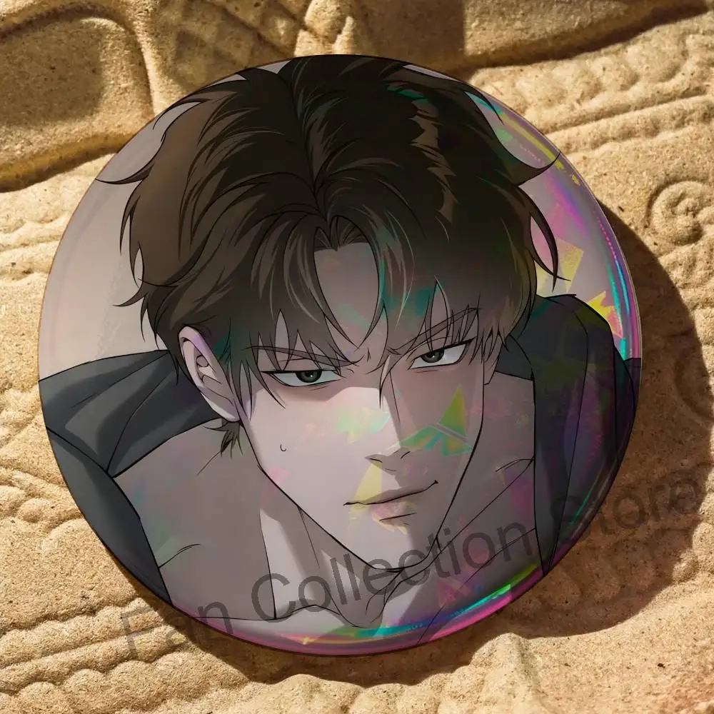 C-Codename A-Anastasia Enamel Pins Funny Cartoon Characters Badge Fashion Jewelry Accessories Round Snap-in Brooch on Backpack
